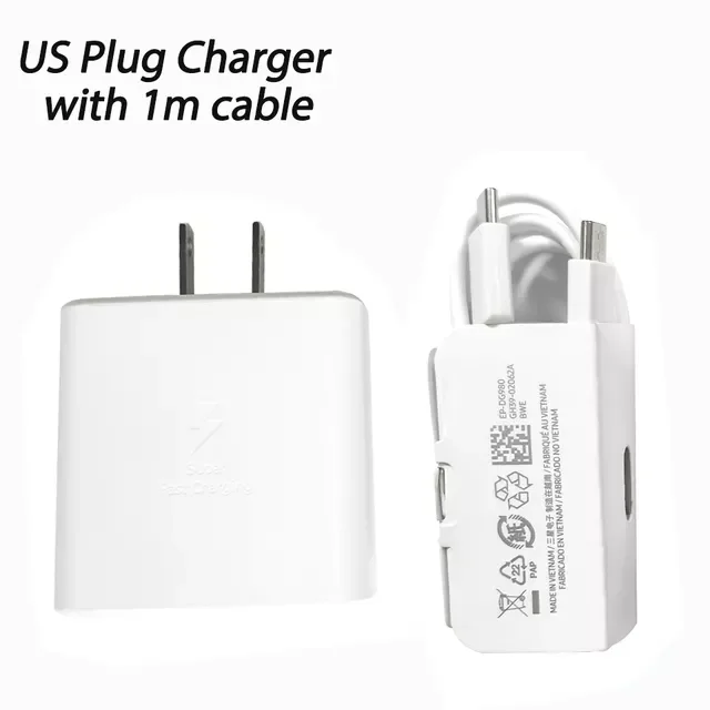 For Galaxy S20Plus Note 10+ A90 A80 Tab S7+ Ultra 45W Original Super Fast Charger PD Quick Charge Adapter TypeC
For Galaxy S20Plus Note 10+ A90 A80 Tab S7+ Ultra 45W Original Super Fast Charger PD Quick Charge Adapter TypeC