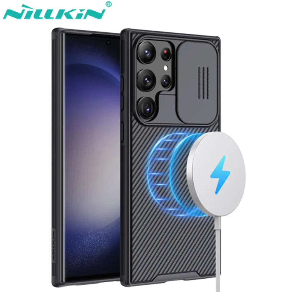 For Samsung Galaxy S23 Ultra Magnetic Case Nillkin CamShield Pro Slide Camera Protection Cover MacSafe For Samsung S22Ultra Case
For Samsung Galaxy S23 Ultra Magnetic Case Nillkin CamShield Pro Slide Camera Protection Cover MacSafe For Samsung S22Ultra Case
