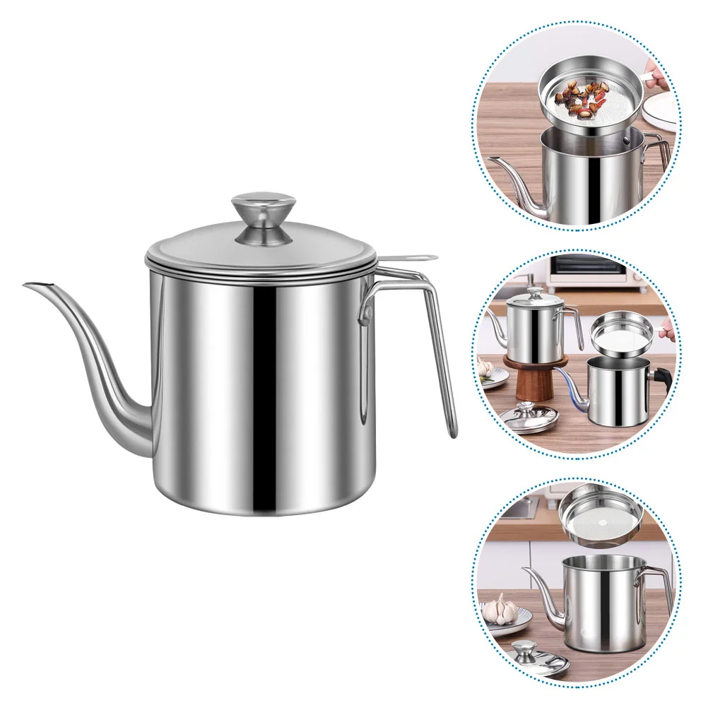 Kitchen Handle Small Portable Grease Container Bacon Grease Container With Strainer for Storage Home Restaurant Kitchen
Kitchen Handle Small Portable Grease Container Bacon Grease Container With Strainer for Storage Home Restaurant Kitchen