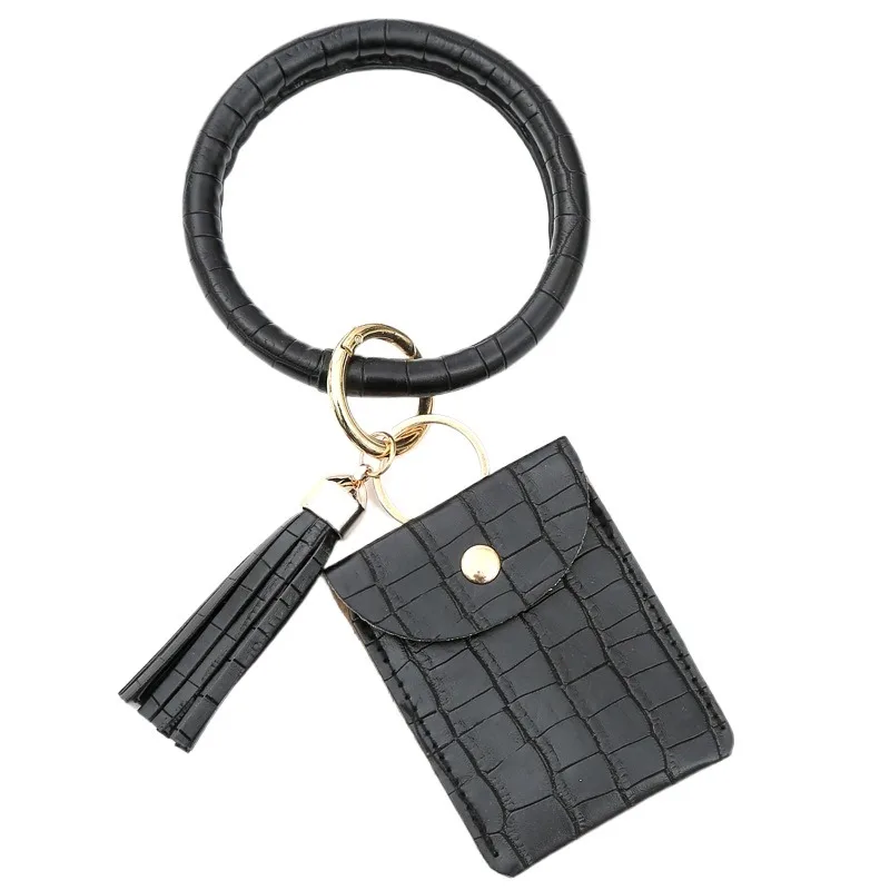 YEI Keychain Bracelet Card Holder Pocket Wristlet Unisex Change Slot Zinc Alloy Gold Color Large Circle Bangle Wallet Purse 
YEI Keychain Bracelet Card Holder Pocket Wristlet Unisex Change Slot Zinc Alloy Gold Color Large Circle Bangle Wallet Purse