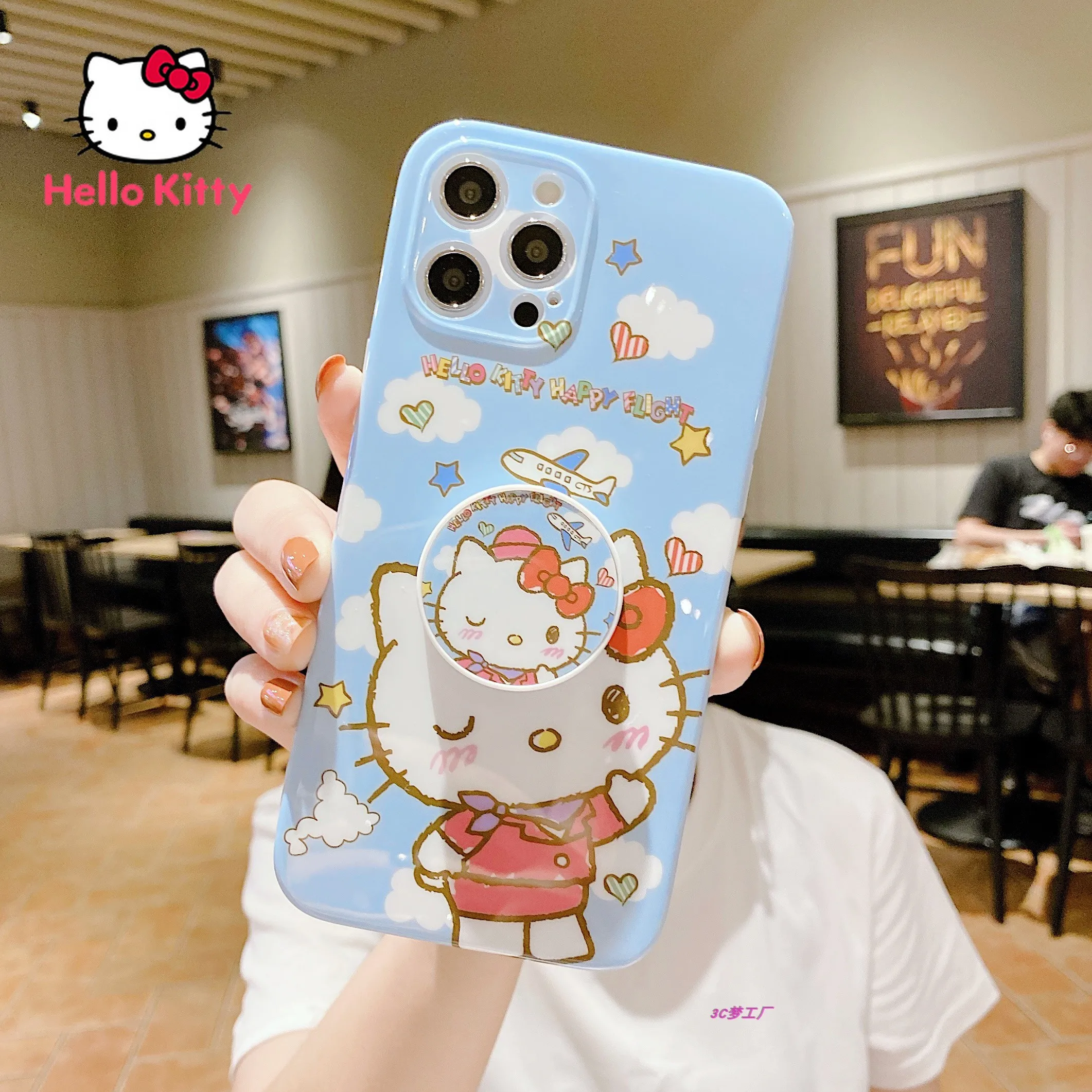 Hello Kitty for IPhone 7/8P/X/XR/XS/XSMAX/11/12Pro/12mini Cartoon Stand Anti-fall Mobile Phone Case
Hello Kitty for IPhone 7/8P/X/XR/XS/XSMAX/11/12Pro/12mini Cartoon Stand Anti-fall Mobile Phone Case
