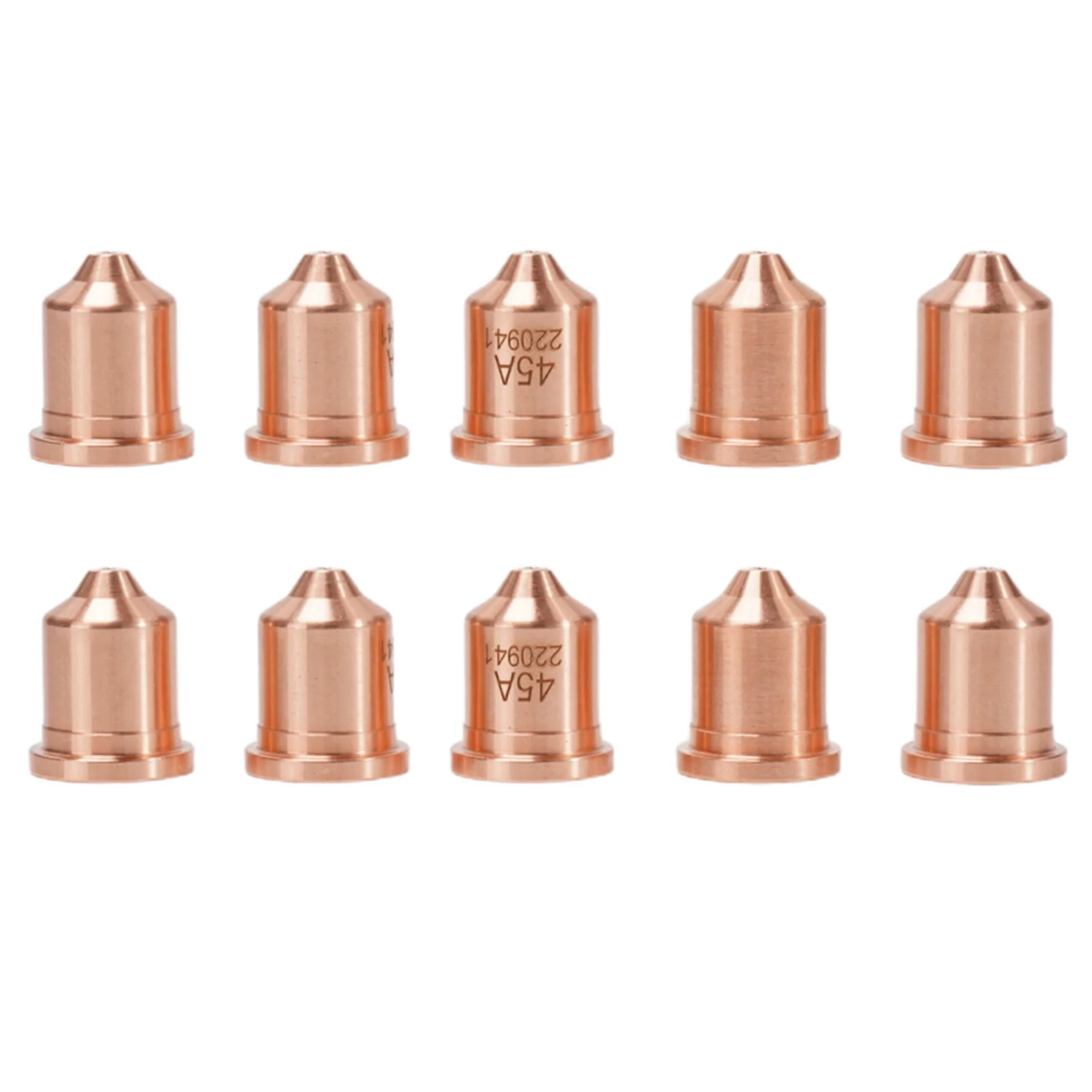 10Pcs Plasma Cutting Torch Consumable Nozzle Shield 220941 45A Tips For PMX 45XP Plasma Soldering Welding Equipment Parts
10Pcs Plasma Cutting Torch Consumable Nozzle Shield 220941 45A Tips For PMX 45XP Plasma Soldering Welding Equipment Parts