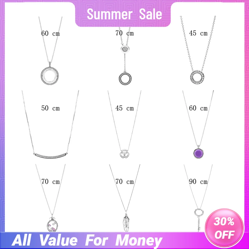 Silver 925 Original Chokers Pendants Necklaces For Women Jewelry Hearts Bar Facet Locket Floating Grains Key Link Chain Colliers
Silver 925 Original Chokers Pendants Necklaces For Women Jewelry Hearts Bar Facet Locket Floating Grains Key Link Chain Colliers