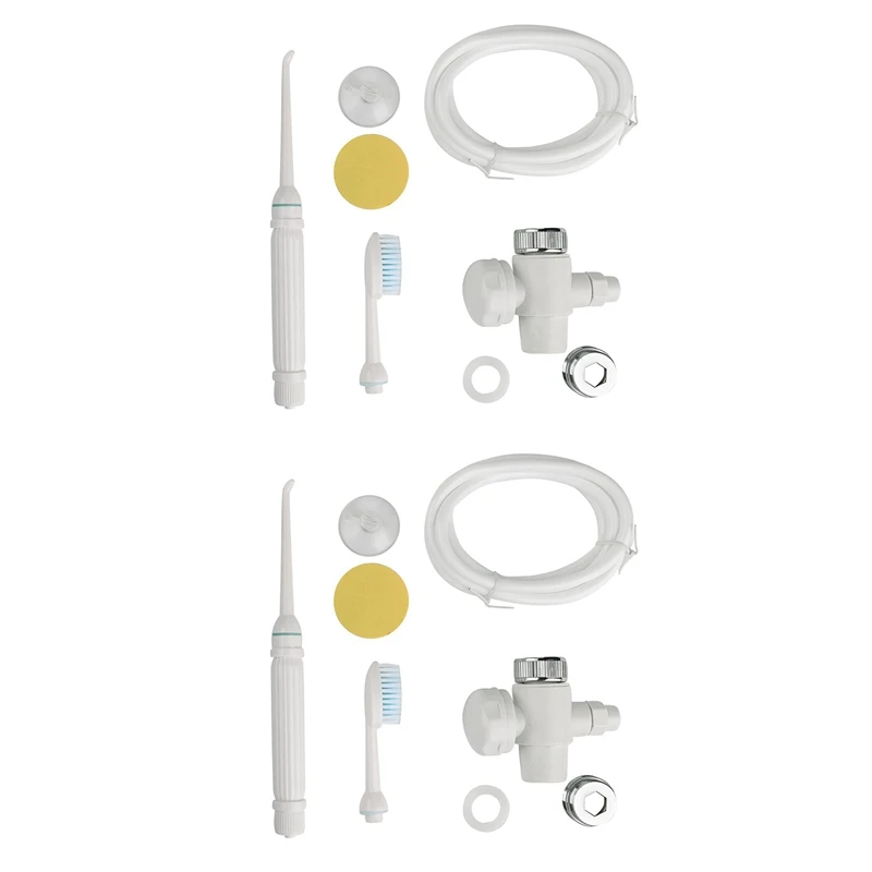 2X Care Water Oral Irrigator Flossing Flosser Teeth Cleaner Jet Toothbrush White
2X Care Water Oral Irrigator Flossing Flosser Teeth Cleaner Jet Toothbrush White