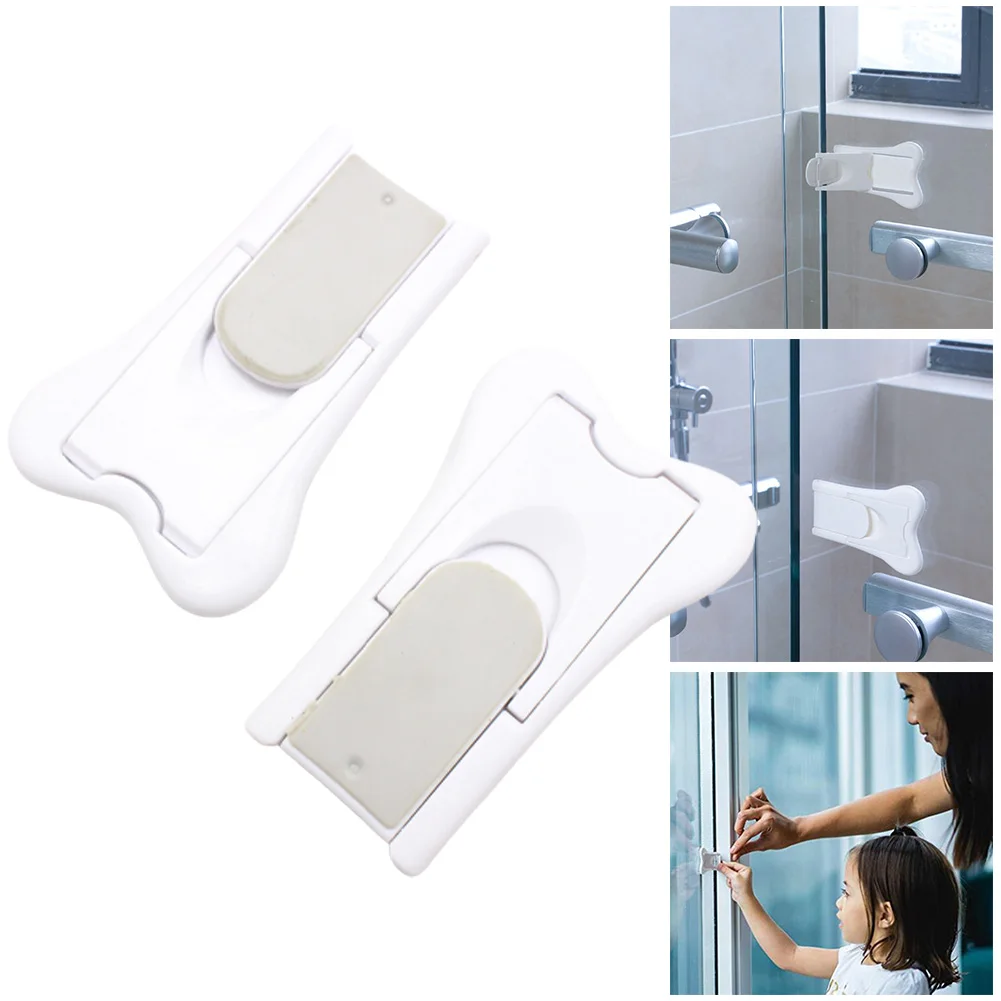 2pcs Baby ABS Anti-pinch Safety Door Lock Mobile Window Lock Sliding Door Lock For Child Safety Baby Protector Lock Protection
2pcs Baby ABS Anti-pinch Safety Door Lock Mobile Window Lock Sliding Door Lock For Child Safety Baby Protector Lock Protection