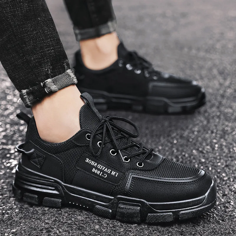 Men Shoes Waterproof Anti-Slip Work Shoes Wear-Resistant Black Sneakers Breathable Summer Casual Shoes Mens Safety Shoes
Men Shoes Waterproof Anti-Slip Work Shoes Wear-Resistant Black Sneakers Breathable Summer Casual Shoes Mens Safety Shoes