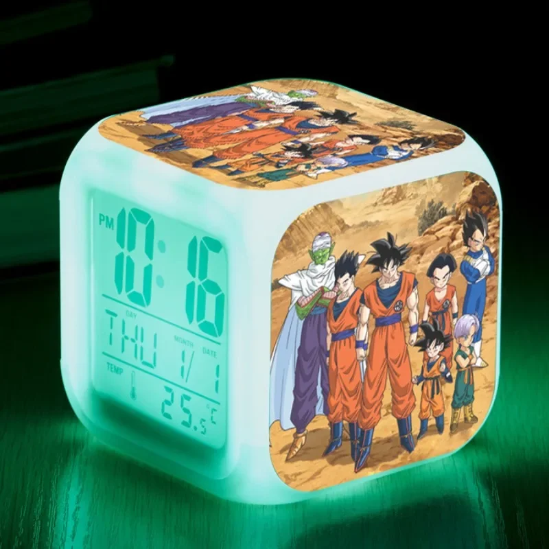 Dragon Ball LED Colorful Alarm Clock Creative Digital Electronic Clock Children's Birthday Gift Creative Small Alarm Clock
Dragon Ball LED Colorful Alarm Clock Creative Digital Electronic Clock Children's Birthday Gift Creative Small Alarm Clock