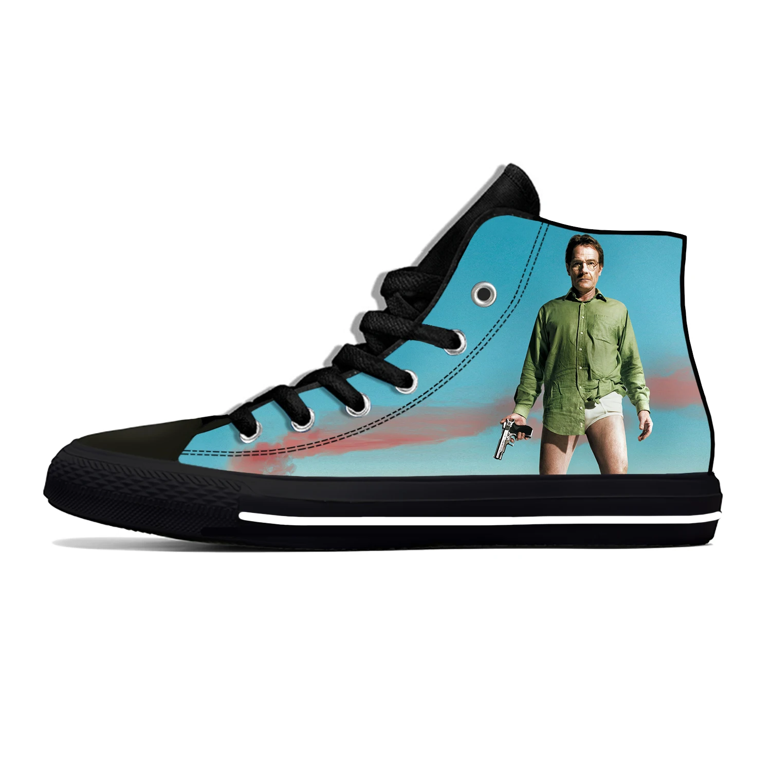 Breaking Bad Heisenberg Fashion Funny Classic Casual Cloth Shoes High Top Lightweight Breathable 3D Print Men Women Sneakers
Breaking Bad Heisenberg Fashion Funny Classic Casual Cloth Shoes High Top Lightweight Breathable 3D Print Men Women Sneakers