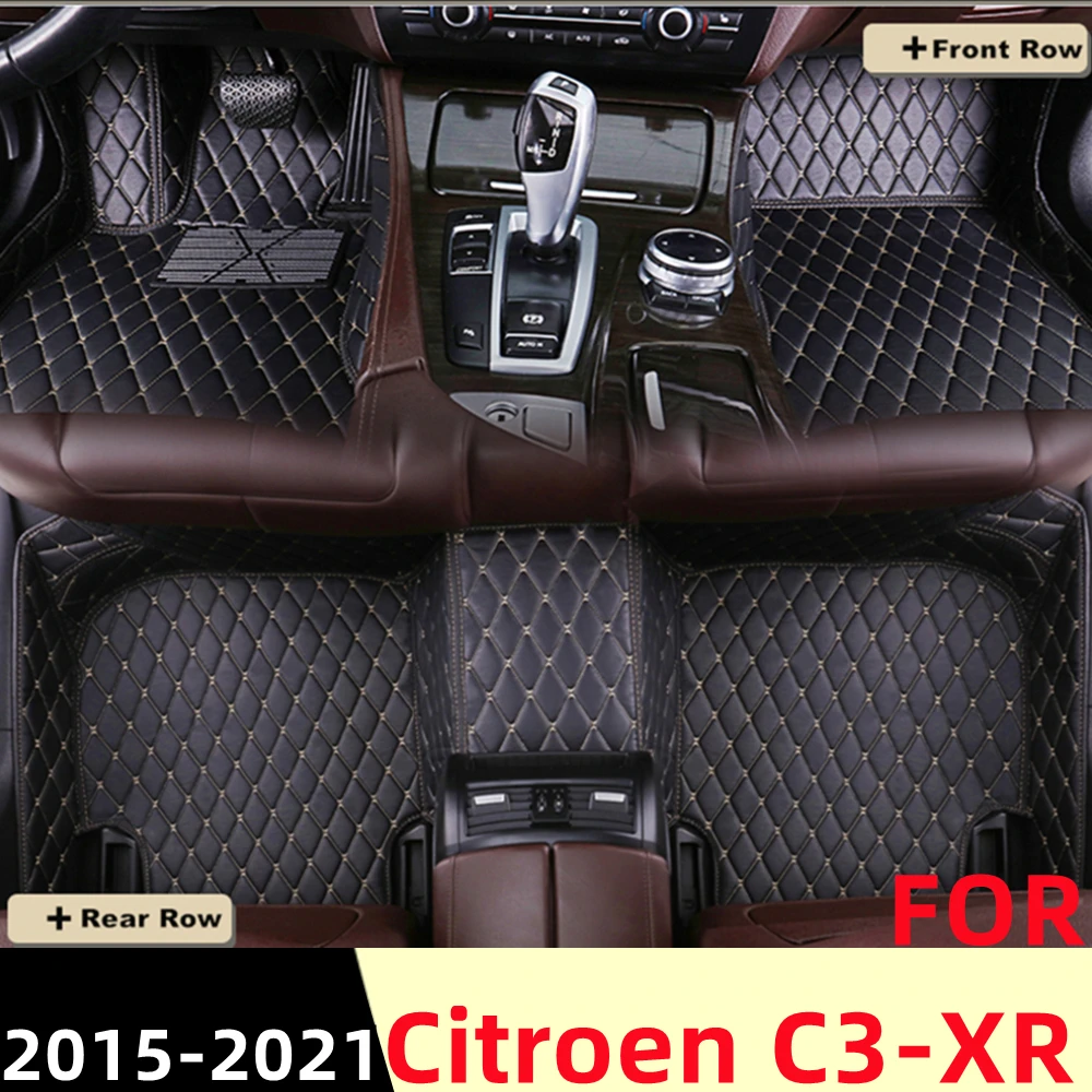 Car Floor Mats For Citroen C3-XR C3XR 2015-21 Waterproof XPE Leather Custom Fit Front & Rear FloorLiner Cover Auto Parts Carpet
Car Floor Mats For Citroen C3-XR C3XR 2015-21 Waterproof XPE Leather Custom Fit Front & Rear FloorLiner Cover Auto Parts Carpet