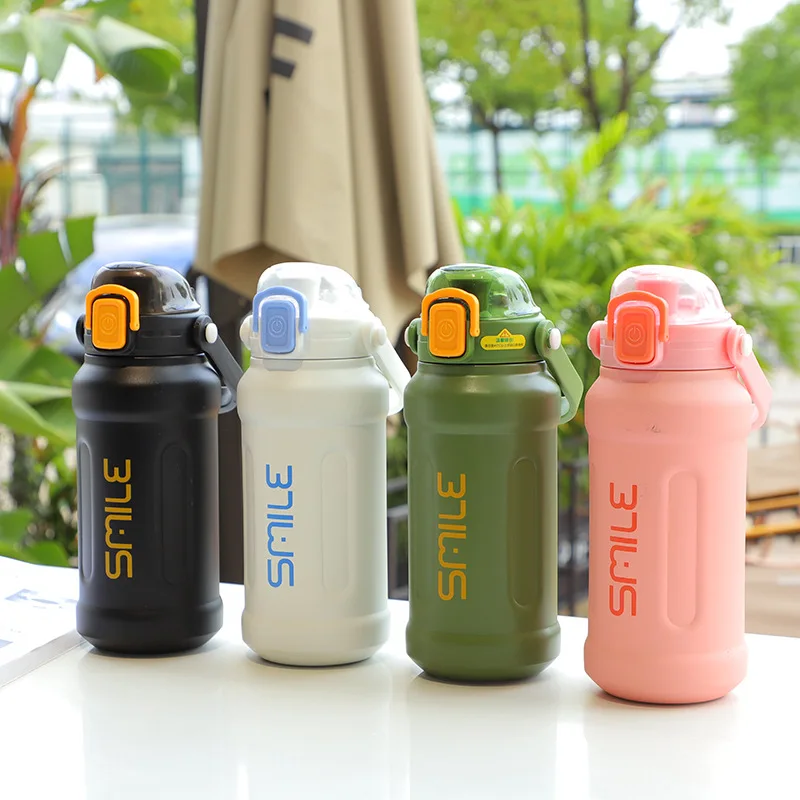 316 Stainless Steel Vacuum Flask Simple Portable Large Capacity Sports Water Bottle Outdoor Climbing Pot for Men and Women
316 Stainless Steel Vacuum Flask Simple Portable Large Capacity Sports Water Bottle Outdoor Climbing Pot for Men and Women