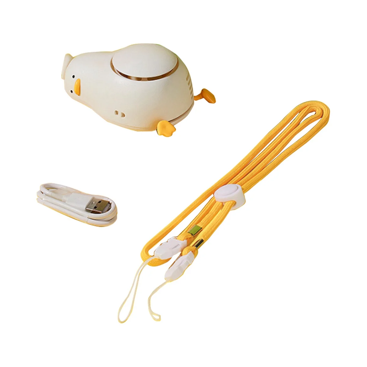 LIE-IN-PEACE DUCK Portable Neck Fan,USB Rechargeable 3 Wind Speed Personal Fan,Mini Hanging Neck Fan
LIE-IN-PEACE DUCK Portable Neck Fan,USB Rechargeable 3 Wind Speed Personal Fan,Mini Hanging Neck Fan