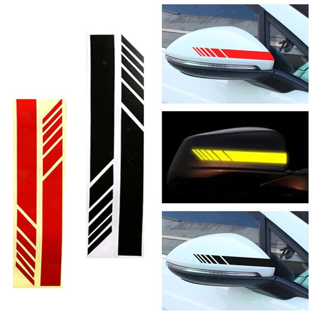 2pcs Decal Reflective Door Vehicle Car Self-Adhesive Rearview mirror Sticker Racing Strips Side Rear View Mirror Decor decor
2pcs Decal Reflective Door Vehicle Car Self-Adhesive Rearview mirror Sticker Racing Strips Side Rear View Mirror Decor decor
