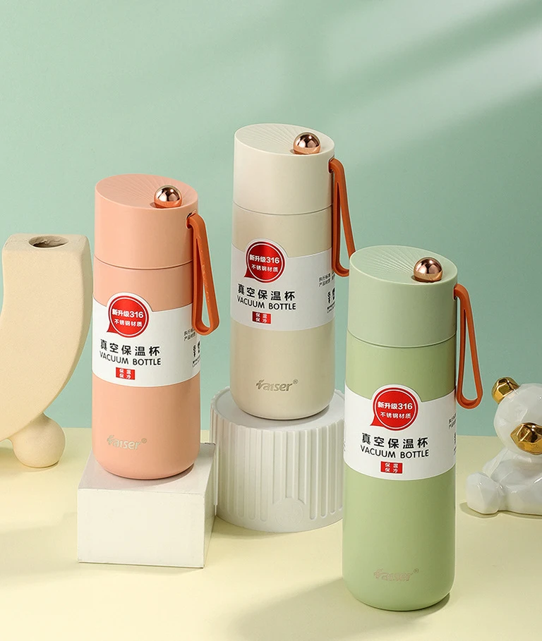 Thermos New Thermos Cup 316 Stainless Steel Bottle Portable Water Bottle Keeps Cold Water Bottle For Children
Thermos New Thermos Cup 316 Stainless Steel Bottle Portable Water Bottle Keeps Cold Water Bottle For Children