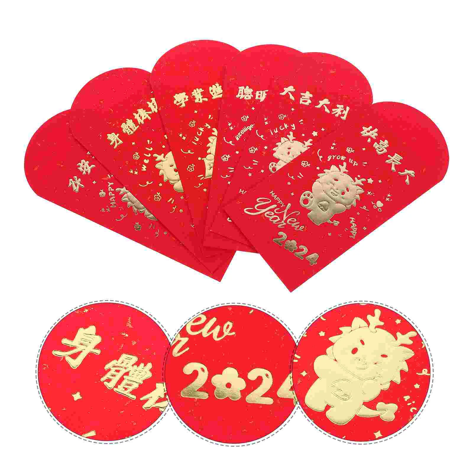 18 Pcs Wallets Red Envelope For New Year Cartoon Packet Packets In Money Envelopes Letter Supplies
18 Pcs Wallets Red Envelope For New Year Cartoon Packet Packets In Money Envelopes Letter Supplies