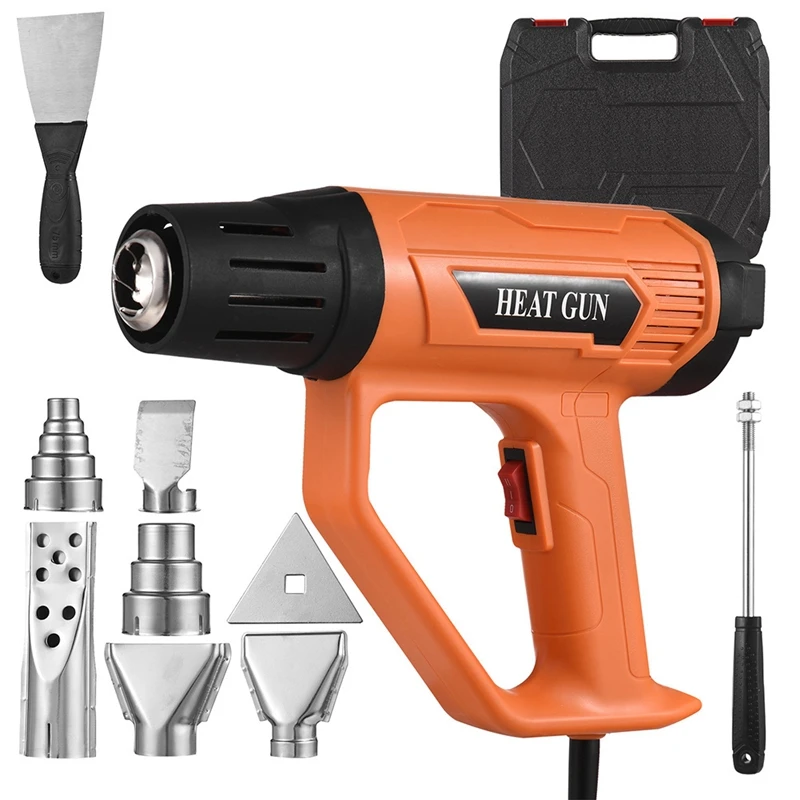 2000 Вт смарт-Воздуходувка с быстрым нагревом, ЖК-дисплей, цифровой тепловой воздуходув с контролем температуры, температура 50-650 ℃ 
2000 Вт смарт-Воздуходувка с быстрым нагревом, ЖК-дисплей, цифровой тепловой воздуходув с контролем температуры, температура 50-650 ℃