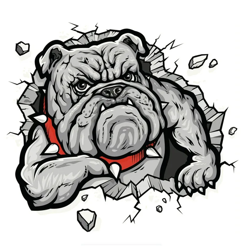 Fashion Car Sticker and Decals Bulldog In The Wall Hole Waterproof Sunscreen Decal PVC 15cm X 14cm
Fashion Car Sticker and Decals Bulldog In The Wall Hole Waterproof Sunscreen Decal PVC 15cm X 14cm