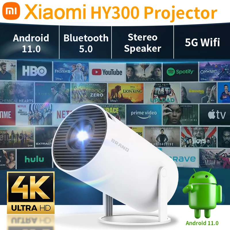 Xiaomi HY300 проектор 4K Smart Android 11 Wifi мини Bluetooth портативный 200Ansi домашний кинотеатр для SAMSUNG Apple телефон фильм 1080P
Xiaomi HY300 проектор 4K Smart Android 11 Wifi мини Bluetooth портативный 200Ansi домашний кинотеатр для SAMSUNG Apple телефон фильм 1080P