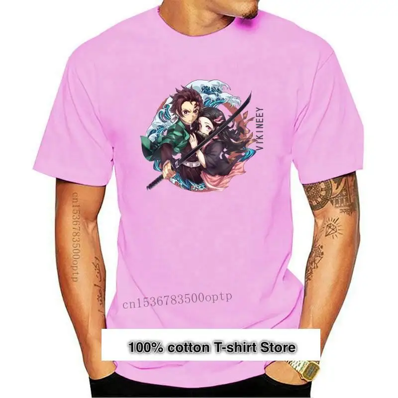 Camiseta de Tanjirou Nezuko para hombre, Camisa de algodón, Demon Slayer, Kimetsu No Yaiba Kamado, Manga de Anime, nueva
Camiseta de Tanjirou Nezuko para hombre, Camisa de algodón, Demon Slayer, Kimetsu No Yaiba Kamado, Manga de Anime, nueva