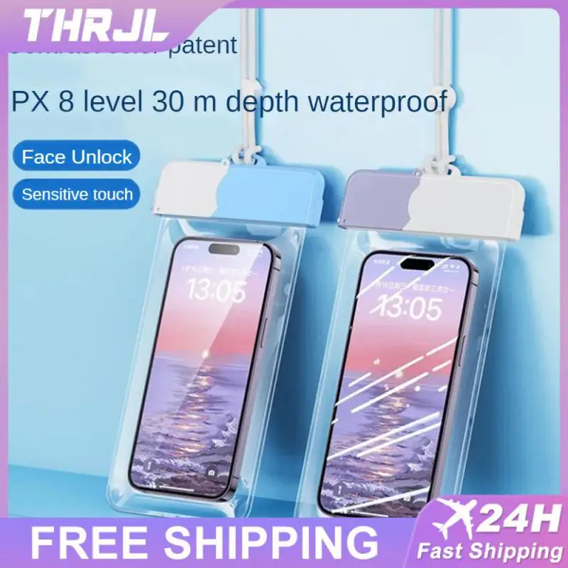 Strong Light Transmission Adjust The Lanyard Ipx8 Waterproof High Permeability Film Large Capacity Tup Soft Slide Seal Sensitive
Strong Light Transmission Adjust The Lanyard Ipx8 Waterproof High Permeability Film Large Capacity Tup Soft Slide Seal Sensitive