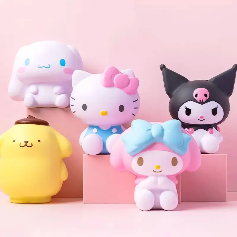 Sanrio Kuromi Doll Kawaii Hello Kitty My Melody Cinnamoroll Slow Rebound Toys Kid Cute Pompompurin Room Decoration Gift for Girl
Sanrio Kuromi Doll Kawaii Hello Kitty My Melody Cinnamoroll Slow Rebound Toys Kid Cute Pompompurin Room Decoration Gift for Girl
