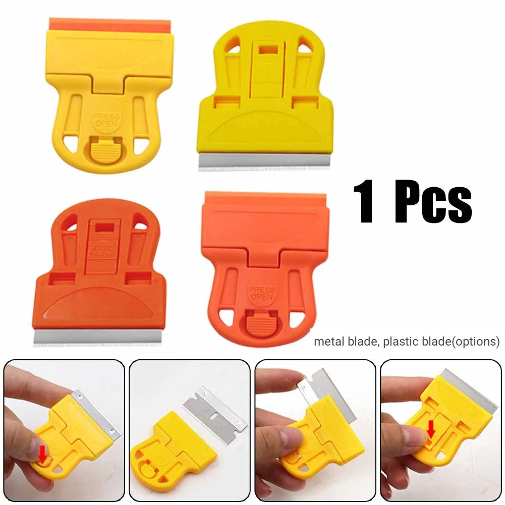Scraper With A Blade One-Sided Razor Painting Scraper Holder Handle Standard Window Tint Shaver Scrapers Tool Remover Cleaner
Scraper With A Blade One-Sided Razor Painting Scraper Holder Handle Standard Window Tint Shaver Scrapers Tool Remover Cleaner