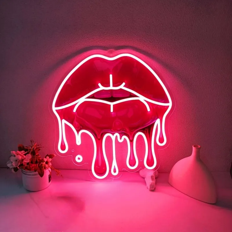 Неоновая лампа губы Melting Lips
Неоновая лампа губы Melting Lips