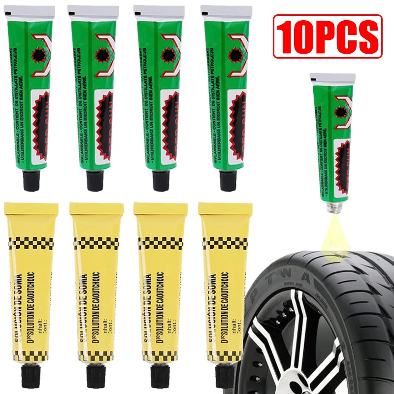 5/10PCS Universal Tire Repairing Glue Motorcycle Bike Tyre Inner Tube Puncture Repair Tire Patching Glues Tool Auto Accessories
5/10PCS Universal Tire Repairing Glue Motorcycle Bike Tyre Inner Tube Puncture Repair Tire Patching Glues Tool Auto Accessories