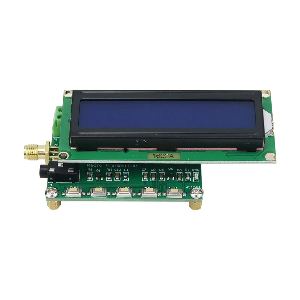 FM102 78-108MHz FM Signal Generator Small FM Stereo Transmitter RF Signal Source Signal Generators Test Measurement Industrial
FM102 78-108MHz FM Signal Generator Small FM Stereo Transmitter RF Signal Source Signal Generators Test Measurement Industrial