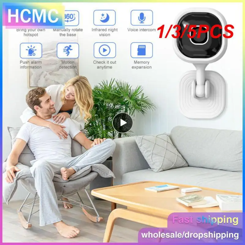 1/3/5PCS Two Way Audio Cctv Camera Home Security Auto Tracking Mini Wifi Cam Infrared Night Vision Baby Security Protection
1/3/5PCS Two Way Audio Cctv Camera Home Security Auto Tracking Mini Wifi Cam Infrared Night Vision Baby Security Protection