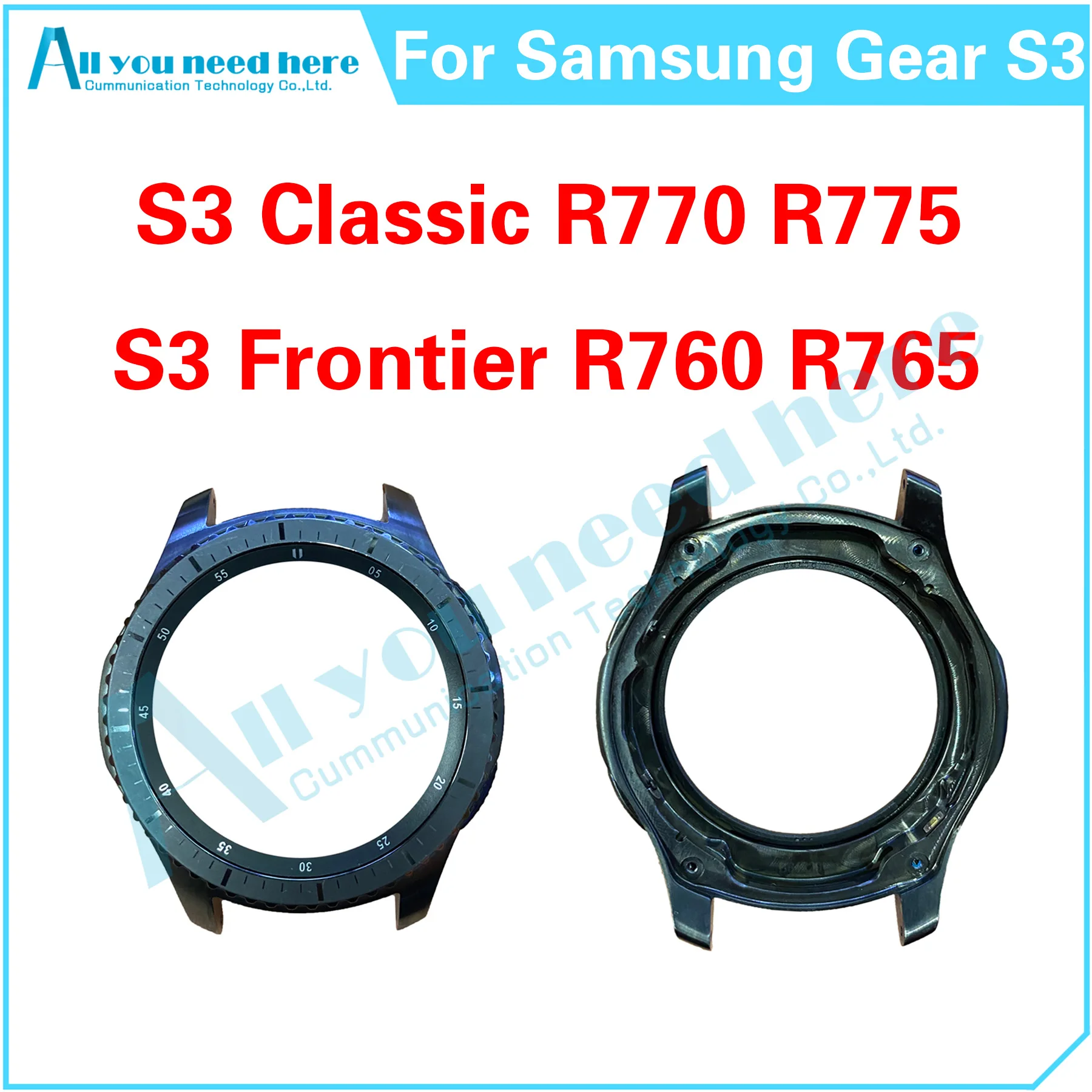 

For Samsung Gear S3 Classic R770 R775 Frontier R760 R765 Middle Frame Plate LCD Support Mid Faceplate Bezel Board Original Used