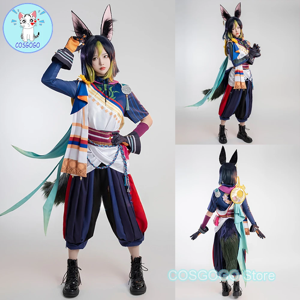Game Genshin Impact Tighnari Cosplay Costume Halloween Outfits Clothing Women Anime Clothing
Game Genshin Impact Tighnari Cosplay Costume Halloween Outfits Clothing Women Anime Clothing