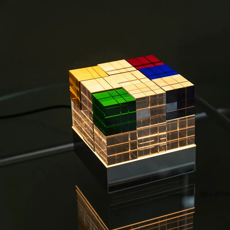 New Tecno Lumen Color Magic Cube Special Decoration Table Lamp Creative Living Room Decoration Ambience Light
New Tecno Lumen Color Magic Cube Special Decoration Table Lamp Creative Living Room Decoration Ambience Light