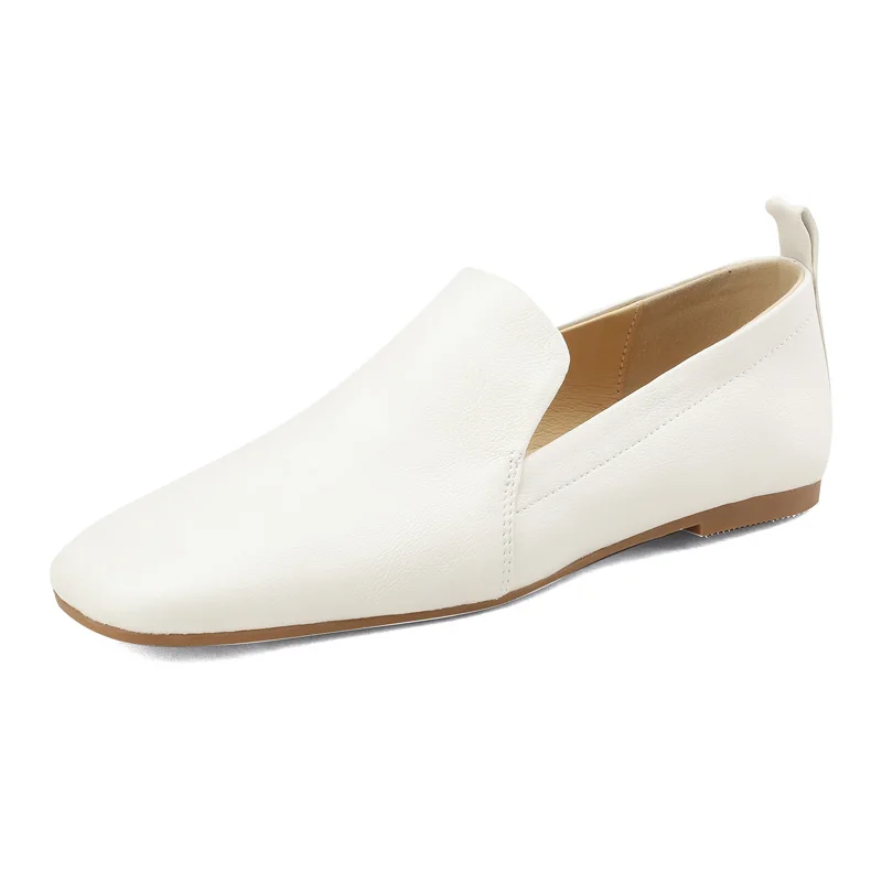 Genuine Leather Women Loafers SmallHut New 2023 Spring Autumn Black Khaki Beige Square Toe Flat Shoes Elegant Lady Sewing Flats
Genuine Leather Women Loafers SmallHut New 2023 Spring Autumn Black Khaki Beige Square Toe Flat Shoes Elegant Lady Sewing Flats