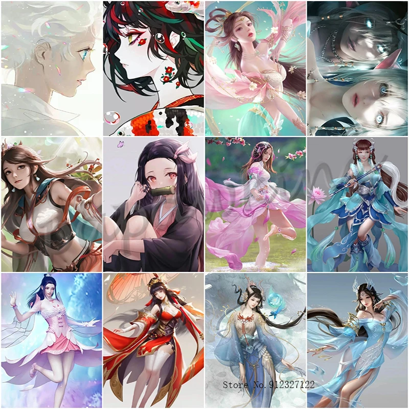 Kawaii Room Decoration Manga Game Girl Diamond Painting Kit Character Elf Full Diamond Embroidery Anime Cartoon 5D Handmade Arts
Kawaii Room Decoration Manga Game Girl Diamond Painting Kit Character Elf Full Diamond Embroidery Anime Cartoon 5D Handmade Arts