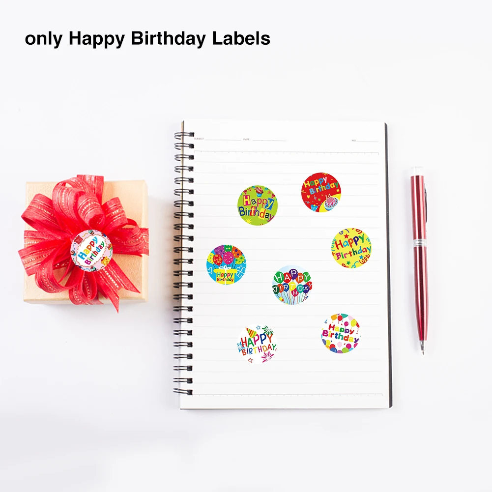 500pcs 1inch Party Favors Roll Paper Happy Birthday Labels Self Adhesive Gift Boxes Decor Photo Albums Round For Cards Envelope
500pcs 1inch Party Favors Roll Paper Happy Birthday Labels Self Adhesive Gift Boxes Decor Photo Albums Round For Cards Envelope