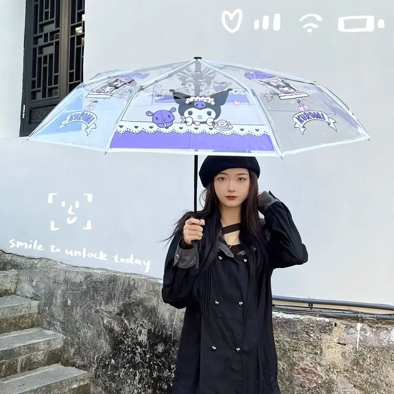 Kawaii Sanriod Kirby Anime Hobby Kuromi Cinnamoroll Folding Automatic Umbrella Women's Outdoor Sunny and Rainy Umbrella
Kawaii Sanriod Kirby Anime Hobby Kuromi Cinnamoroll Folding Automatic Umbrella Women's Outdoor Sunny and Rainy Umbrella