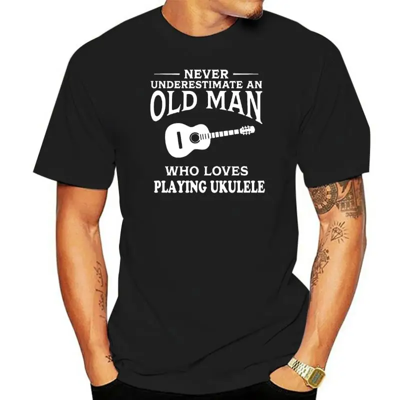 Never Underestimate An Old Man Loves Playing Ukulele T Shirt Guitar Bass Graphic Birthday Gift Short Sleeve Old School T-shirts
Never Underestimate An Old Man Loves Playing Ukulele T Shirt Guitar Bass Graphic Birthday Gift Short Sleeve Old School T-shirts