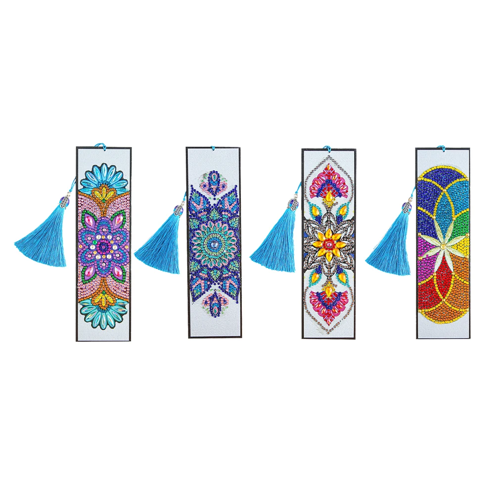 4pcs/set DIY Diamond Drawing Kit Bookmark Special Shape Drill Diamond Picture Tassel Book Tab Marker Craft Gift
4pcs/set DIY Diamond Drawing Kit Bookmark Special Shape Drill Diamond Picture Tassel Book Tab Marker Craft Gift