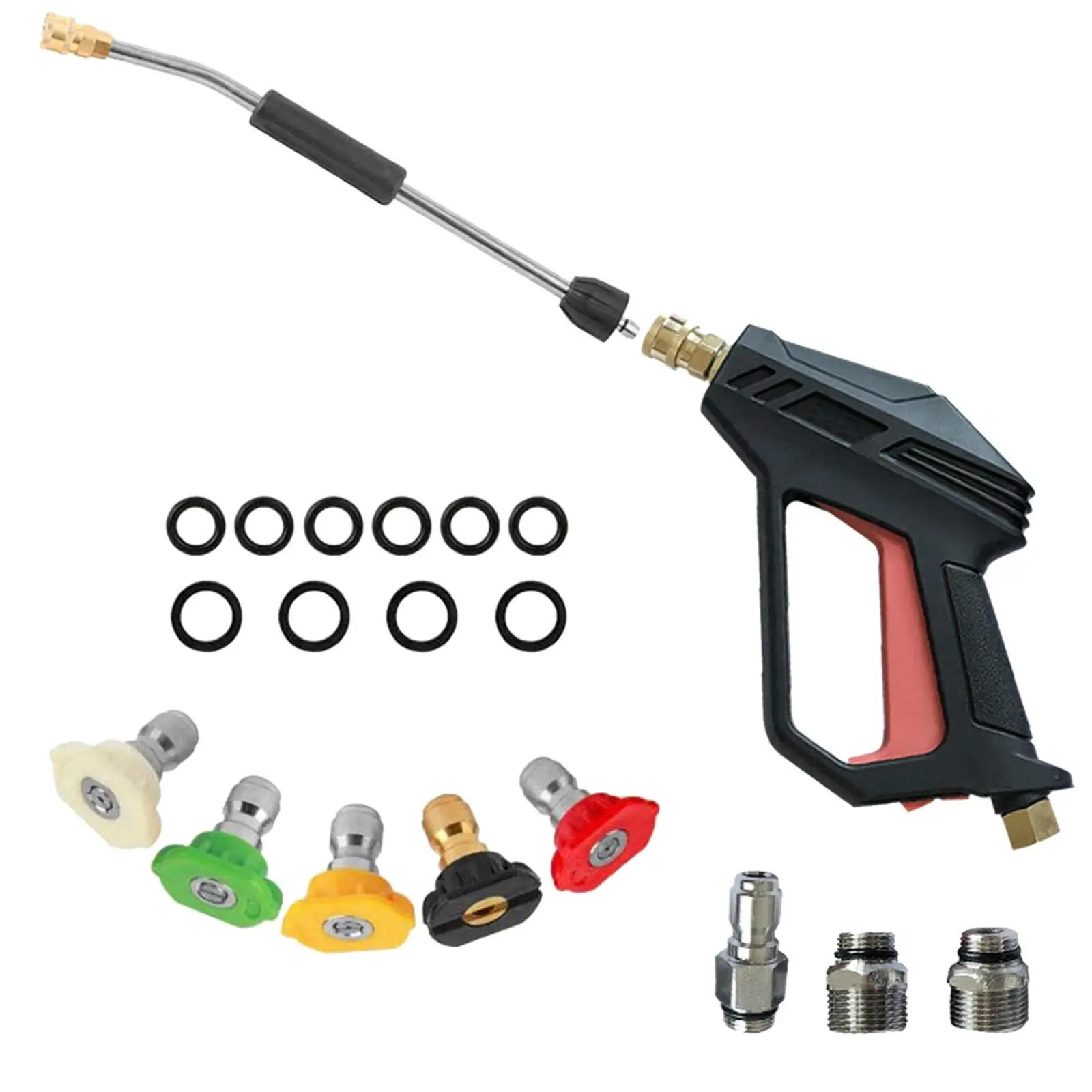 Pressure Washer Sprayer Comfortable Grip 40cm wands for Garden Outdoor Lawn 
Pressure Washer Sprayer Comfortable Grip 40cm wands for Garden Outdoor Lawn