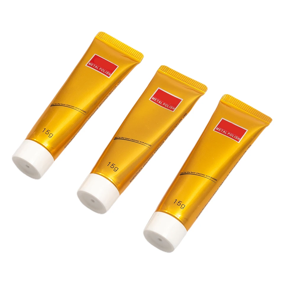 3pcs 15g Metal Polishing Cream Polishing Paste Rust Remover Multifunctional Cleaning Cream For Iron Chrome Brass Copper Nickel
3pcs 15g Metal Polishing Cream Polishing Paste Rust Remover Multifunctional Cleaning Cream For Iron Chrome Brass Copper Nickel