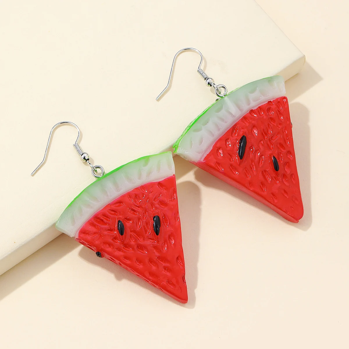 Resin Watermelon Slices Dangle Earrings Statement Punk Earrings Women Jewelry Accessories Gift
Resin Watermelon Slices Dangle Earrings Statement Punk Earrings Women Jewelry Accessories Gift