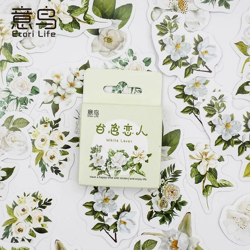 46 Pcs Scrapbook Stickers Set Nature Flower Decorative Stickers For Scrapbooking Planner Letter Gift Packing Letter Art Craft
46 Pcs Scrapbook Stickers Set Nature Flower Decorative Stickers For Scrapbooking Planner Letter Gift Packing Letter Art Craft