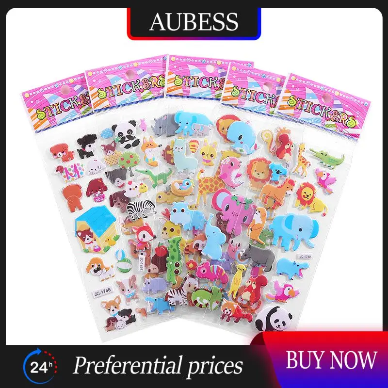 Bubble Puffy Stickers Cartoon Animal Fruit DIY Stickers Waterproof Girls Boys Kids Toys for Children Laptop Sticker Gifts Random
Bubble Puffy Stickers Cartoon Animal Fruit DIY Stickers Waterproof Girls Boys Kids Toys for Children Laptop Sticker Gifts Random