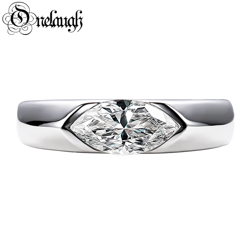 Onelaugh 1 Carat 5*10mm Marquise Cut D Color Moissanite Diamond Wedding Rings for Women 925 Sterling Silver GRA Moissanite Ring
Onelaugh 1 Carat 5*10mm Marquise Cut D Color Moissanite Diamond Wedding Rings for Women 925 Sterling Silver GRA Moissanite Ring