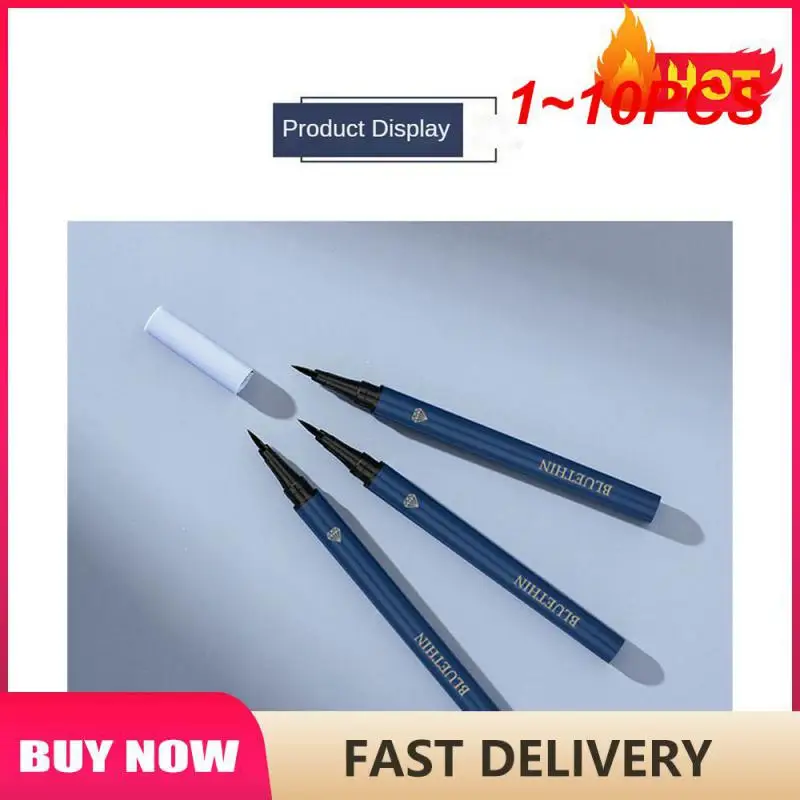 

1~10PCS Waterproof Matte Liquid Eyeliner Pen Lower Lashes Lying Silkworm Lasting Ultra-thin Eyeliner Pencil Eye Make-up Korean