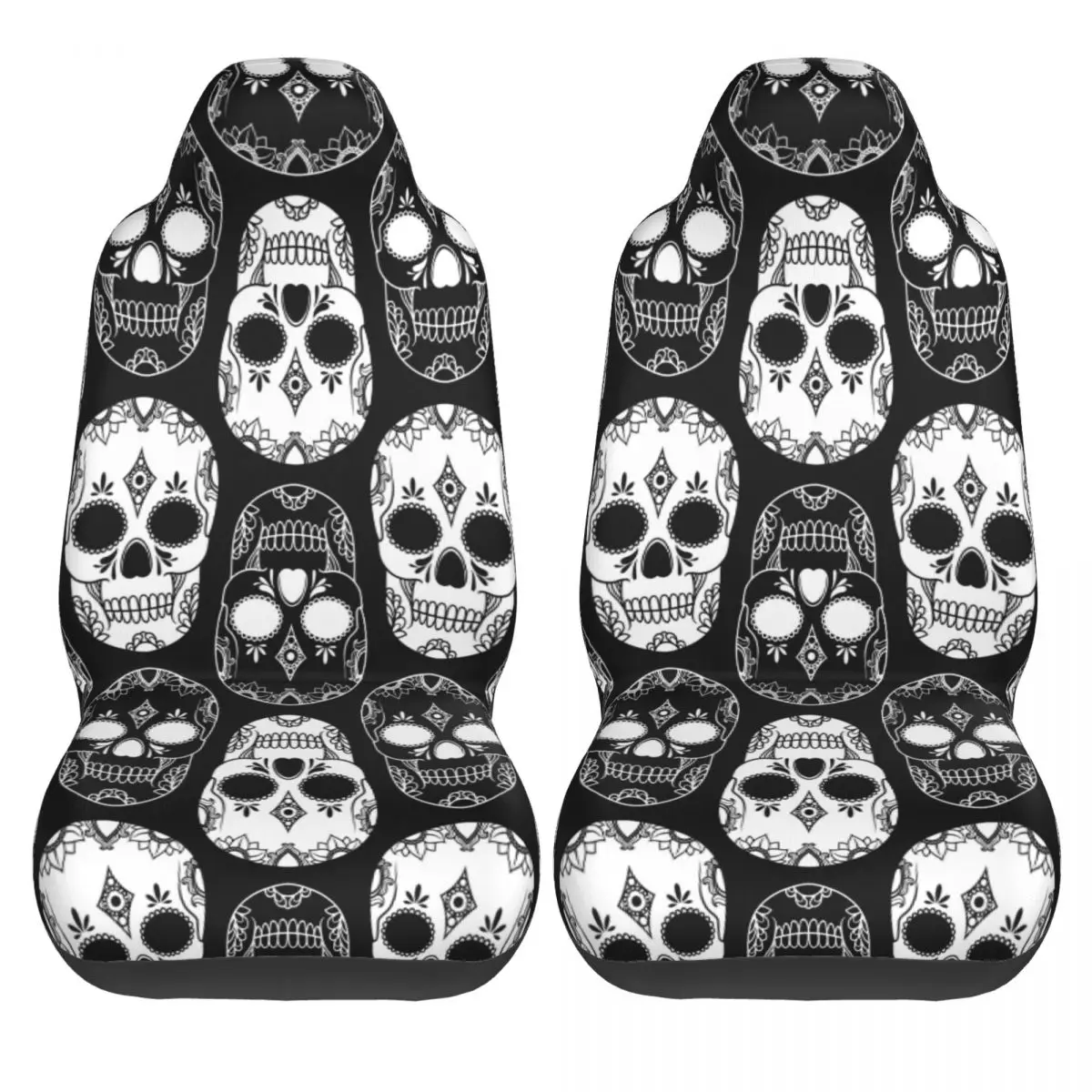 2PCS Car Seat Covers Set Universal Fit Most Car covers Day Of The Dead Skulls Car Seat Protector
2PCS Car Seat Covers Set Universal Fit Most Car covers Day Of The Dead Skulls Car Seat Protector
