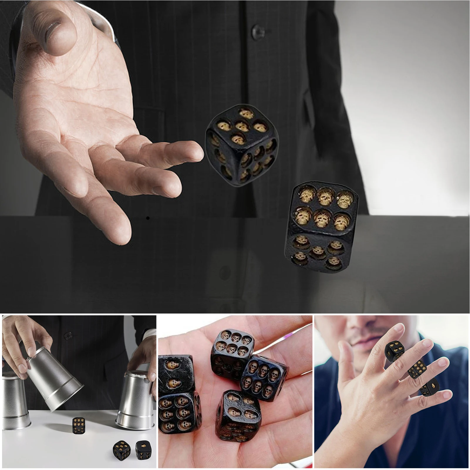 1/5Pcs Skull Dice Cube Dice Halloween Dice 3D Skeleton Board Game Party Toys Horror Table Ornament Decorations
1/5Pcs Skull Dice Cube Dice Halloween Dice 3D Skeleton Board Game Party Toys Horror Table Ornament Decorations