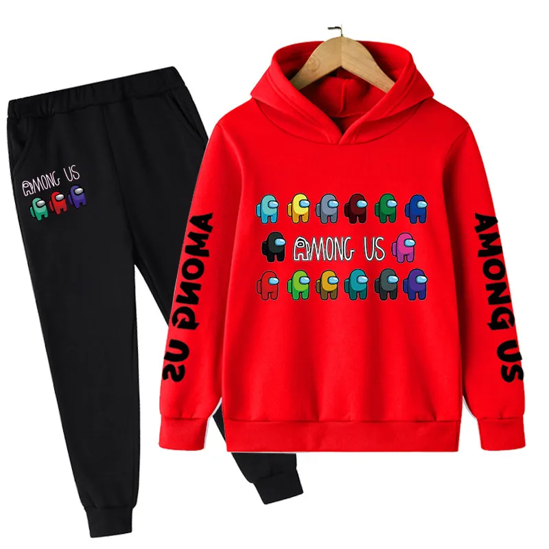 4-14 Years Kids Game Among Us Winter Hoodies Sets Cartoon Sweater Girl Baby Anime Imposter Pullover Children Fashion Sportswear
4-14 Years Kids Game Among Us Winter Hoodies Sets Cartoon Sweater Girl Baby Anime Imposter Pullover Children Fashion Sportswear