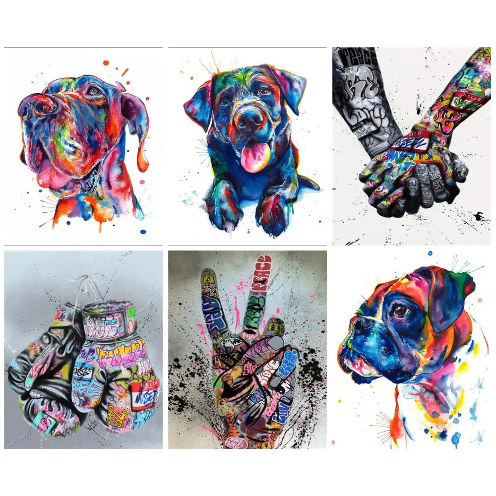 CHENISTORY Diamond Mosaic Colored Animal For Embroidery Cross 5d Diamond Painting ArtisticPicture Of Rhinestones Home Decor
CHENISTORY Diamond Mosaic Colored Animal For Embroidery Cross 5d Diamond Painting ArtisticPicture Of Rhinestones Home Decor