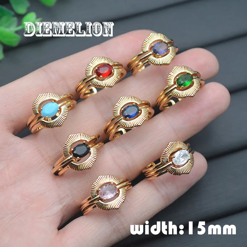 New Fashion Detachable Birthstone Rings for Women Double Rings Set Oval Gemstone 8 Colors CZ Open Adjustable Finger Ring Jewelry
New Fashion Detachable Birthstone Rings for Women Double Rings Set Oval Gemstone 8 Colors CZ Open Adjustable Finger Ring Jewelry